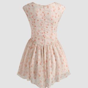Ditsy Floral Corset Mini Dress